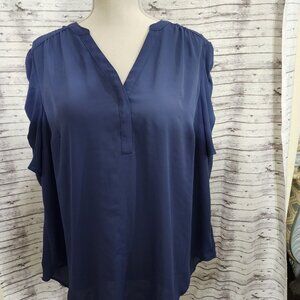 Torrid Blouse with Statement Sleeves – Size 2 (2X)